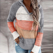 Upload image to gallery, pull capuche sweater automne hiver chaud coton polyester chic tendance fashion.
